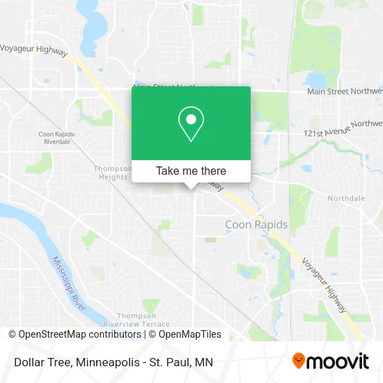 Dollar Tree map