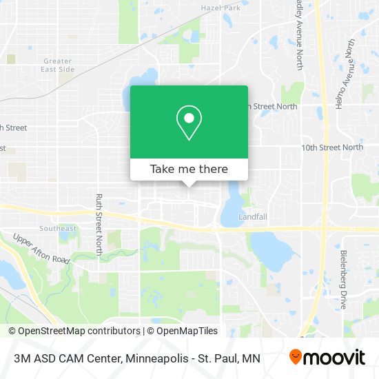 3M ASD CAM Center map