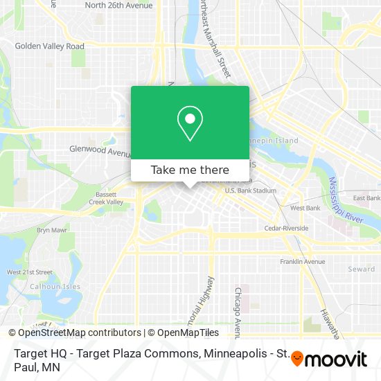 Target HQ - Target Plaza Commons map