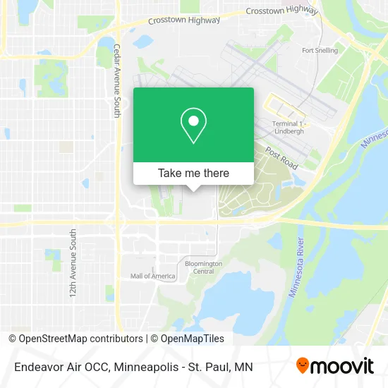 Endeavor Air OCC map
