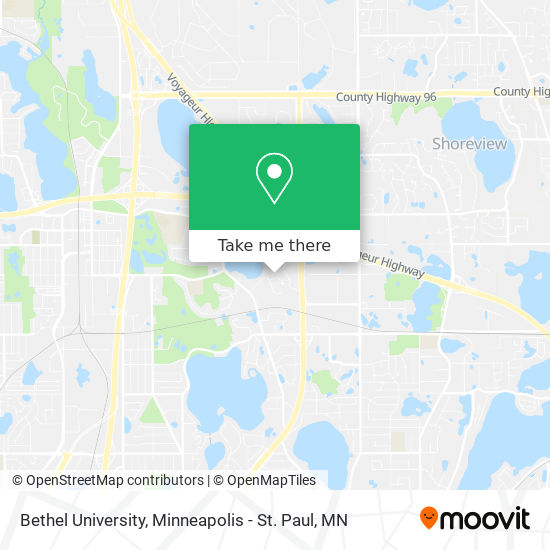 Directions To Bethel University How To Get To Bethel University In Arden Hills By Bus?