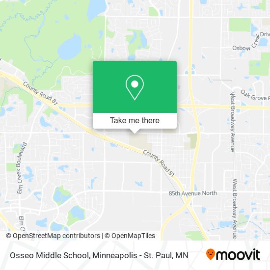 Osseo Middle School map