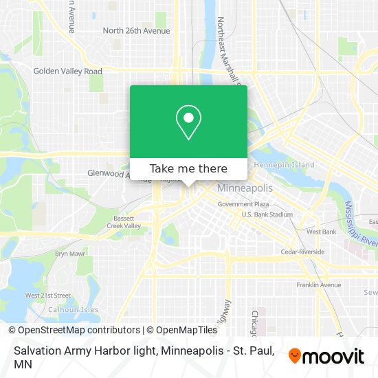 Salvation Army Harbor light map