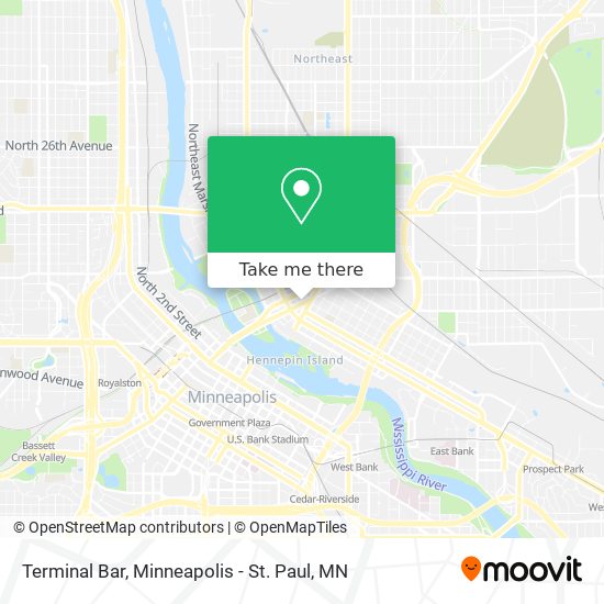 Terminal Bar map