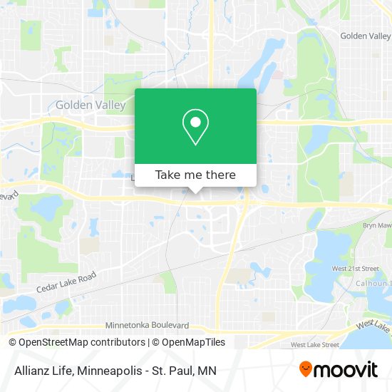 Allianz Life map