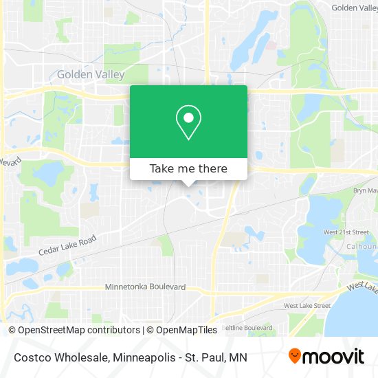 Mapa de Costco Wholesale