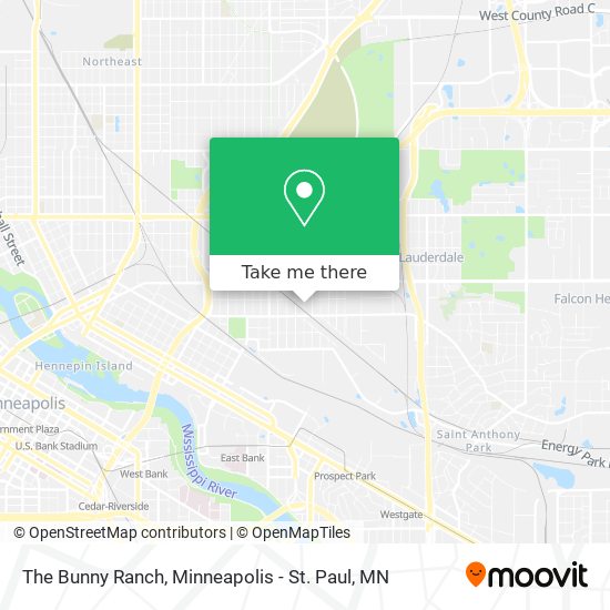 The Bunny Ranch map