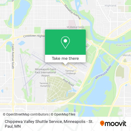 How to get to Chippewa Valley Shuttle Service in Minneapolis St