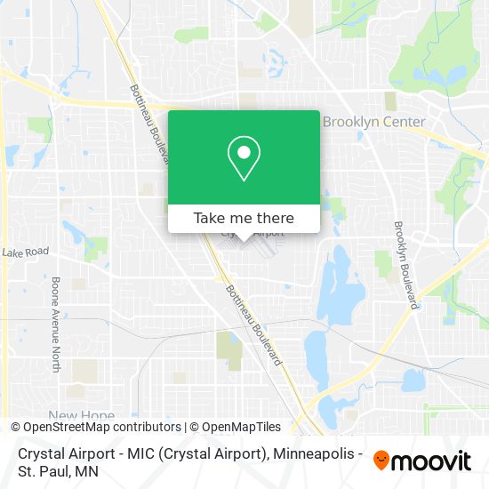 Mapa de Crystal Airport - MIC