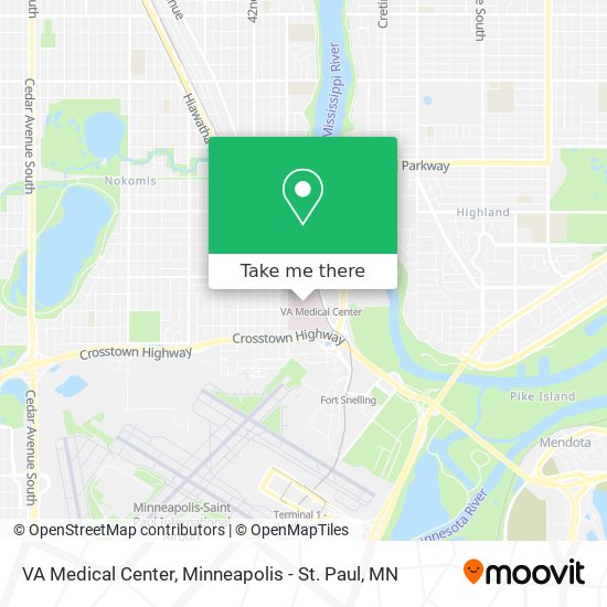 Mapa de VA Medical Center