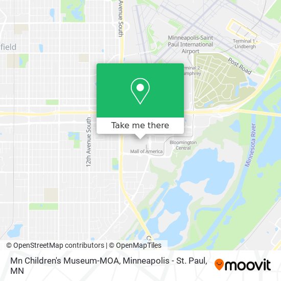 Mapa de Mn Children's Museum-MOA