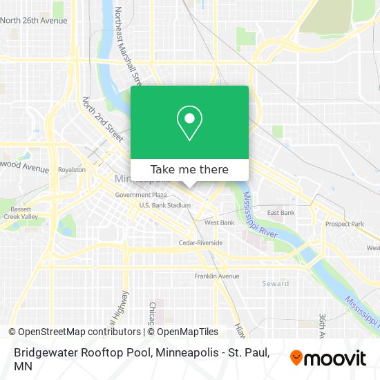 Bridgewater Rooftop Pool map