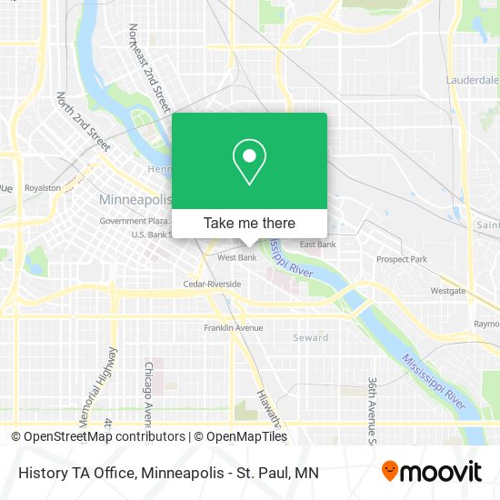 History TA Office map