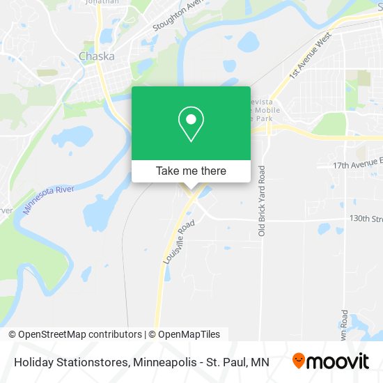 Mapa de Holiday Stationstores
