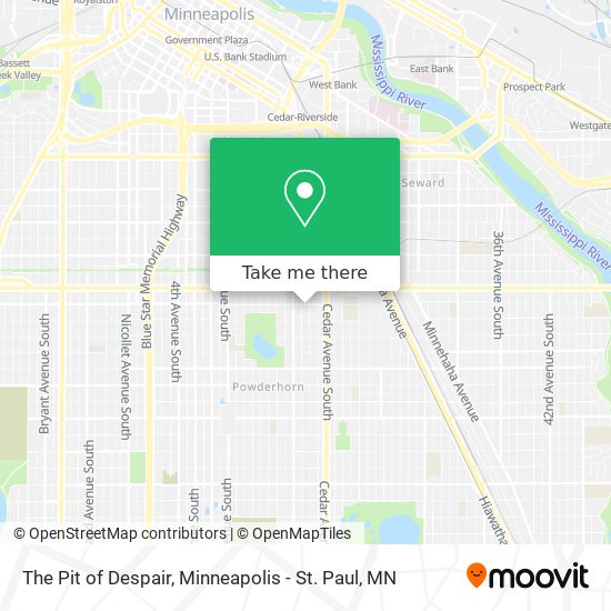 Mapa de The Pit of Despair