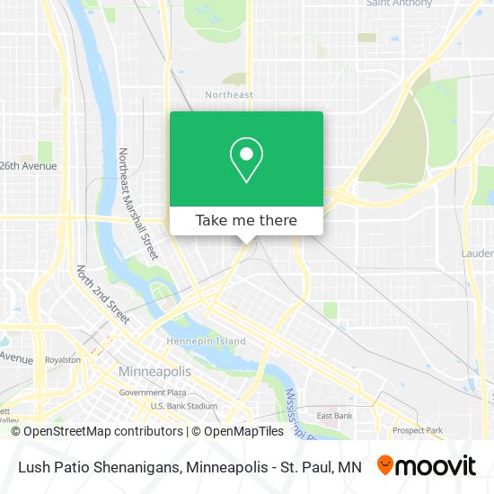 Mapa de Lush Patio Shenanigans