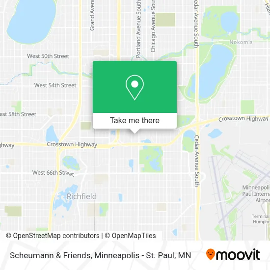 Scheumann & Friends map