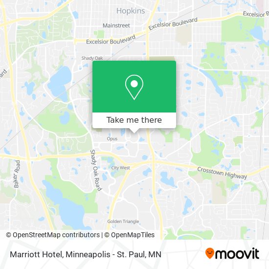 Marriott Hotel map