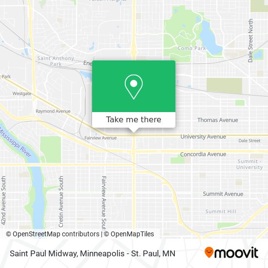 Saint Paul Midway map