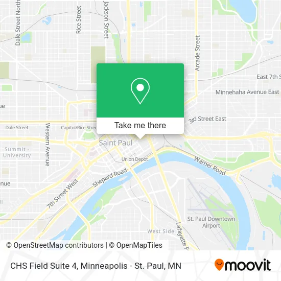 Mapa de CHS Field Suite 4