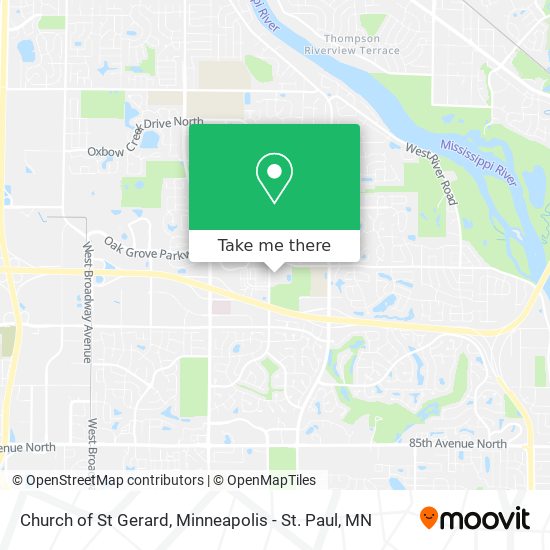 Mapa de Church of St Gerard
