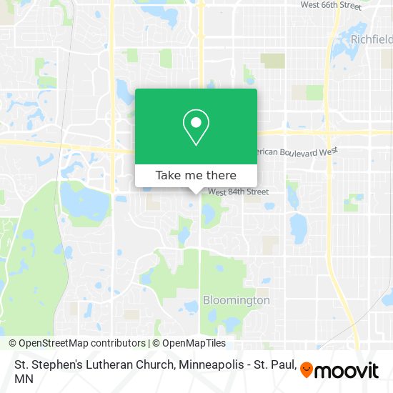 Mapa de St. Stephen's Lutheran Church