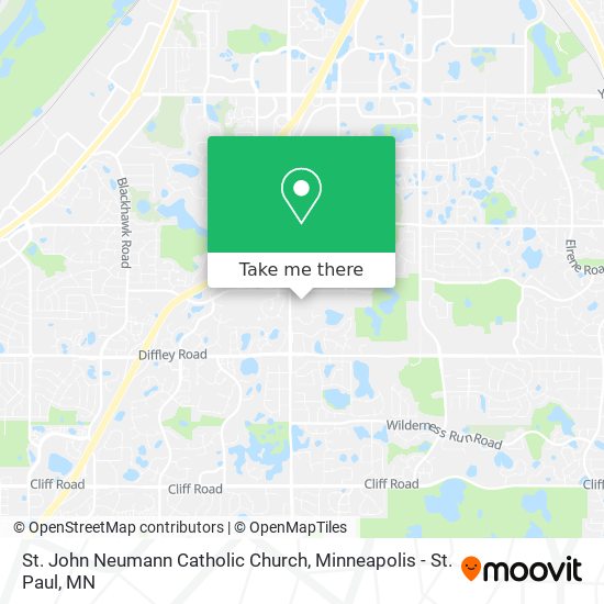 St. John Neumann Catholic Church map