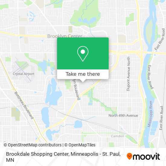 Brookdale Shopping Center map