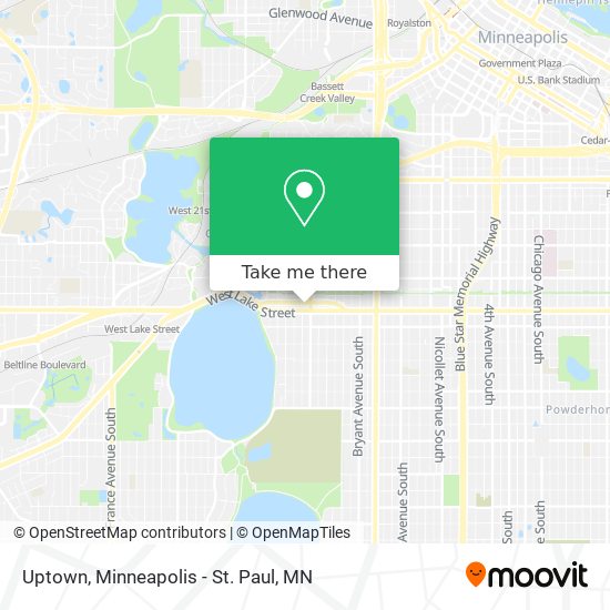 How to get to Uptown in Minneapolis by bus or light rail?