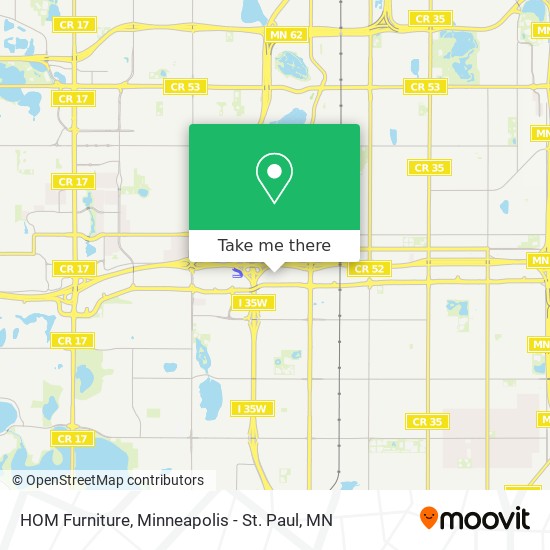 How To Get Hom Furniture In Bloomington By Bus Or Light Rail Moovit Bloomington By Bus Or Light Rail, Hom Furniture Mn