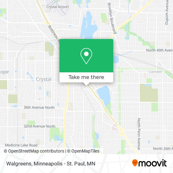 Walgreens map