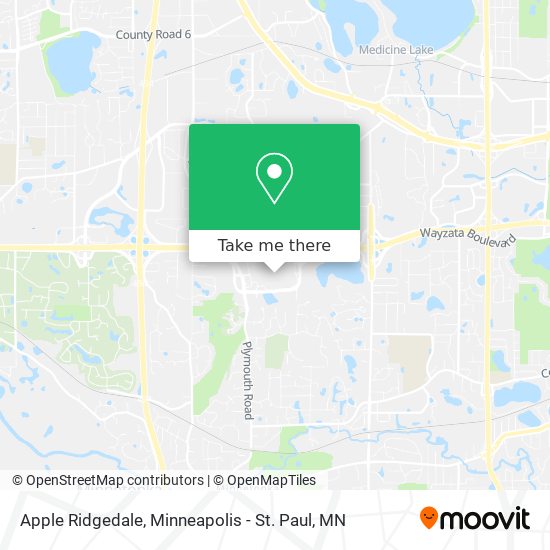 Apple Ridgedale map