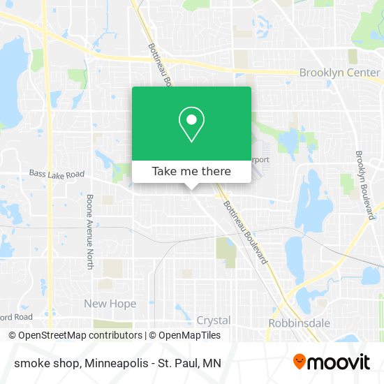 Mapa de smoke shop