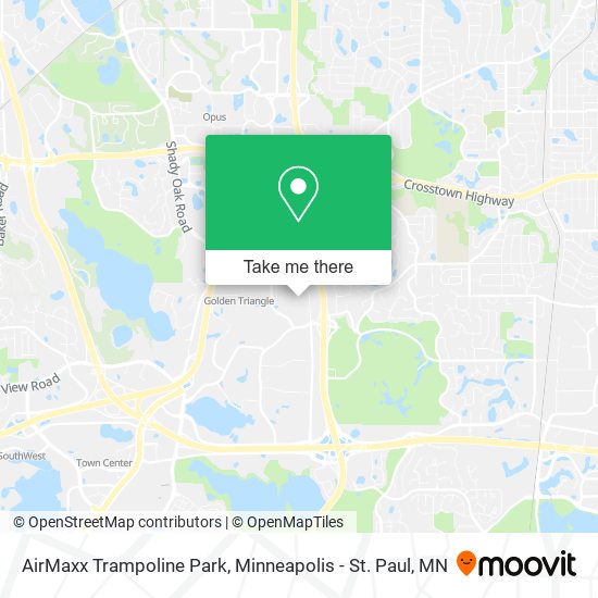 AirMaxx Trampoline Park map