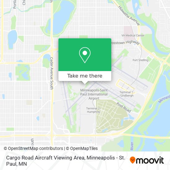 Cargo Road Aircraft Viewing Area map