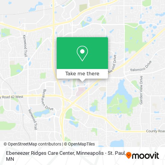 Mapa de Ebeneezer Ridges Care Center
