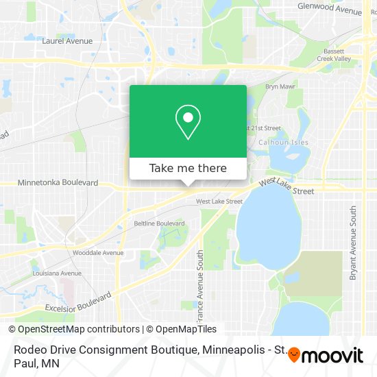 Mapa de Rodeo Drive Consignment Boutique