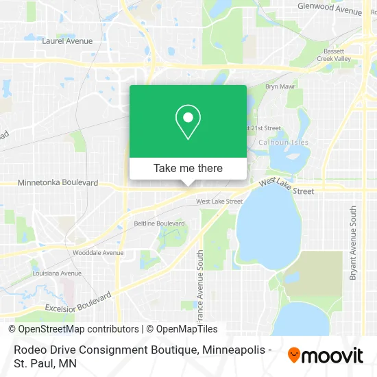 Rodeo Drive Consignment Boutique map