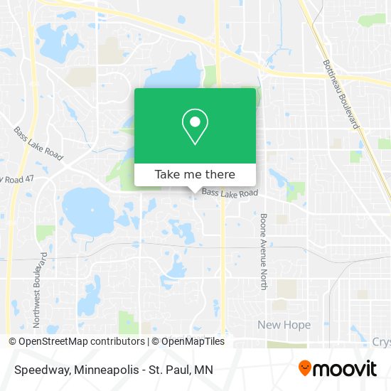 Speedway map