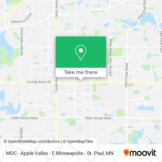 MDC - Apple Valley - F map