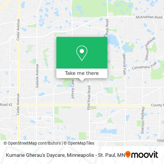 Mapa de Kumarie Gherau's Daycare