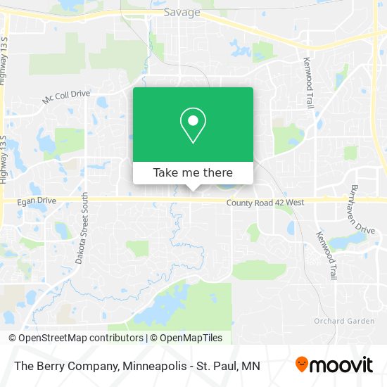 The Berry Company map