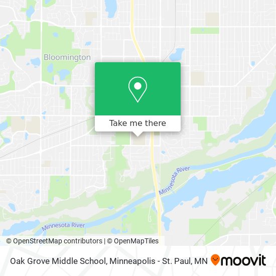 Oak Grove Middle School map