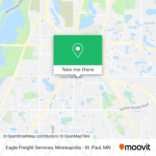 Eagle Freight Services map