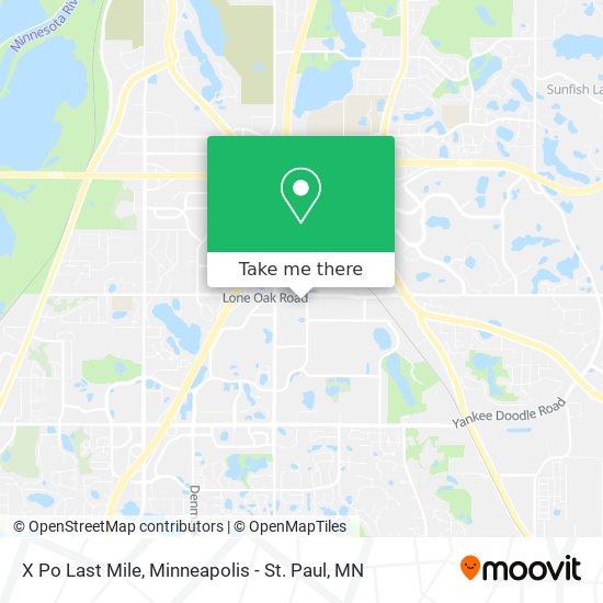 X Po Last Mile map