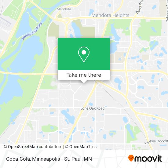 Coca-Cola map