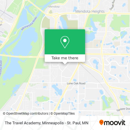 The Travel Academy map