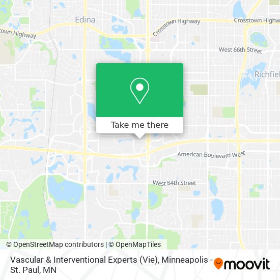 Vascular & Interventional Experts (Vie) map