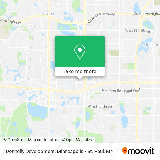 Donnelly Development map