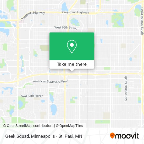 Geek Squad map